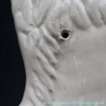 Load image into Gallery viewer, ANTIQUE 19th Century SMALLER SIZE White Staffordshire Dogs / Wally Dugs
