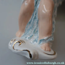 Load image into Gallery viewer, Antique WEDGWOOD &amp; Co., LTD Figurine. Two Children Carrying a Barrel. Unicorn Mark
