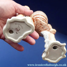Load image into Gallery viewer, Antique WEDGWOOD &amp; Co., LTD Figurine. Two Children Carrying a Barrel. Unicorn Mark
