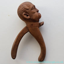 Load image into Gallery viewer, Antique Wooden NUTCRACKER in the Form the German Chancellor Bismarck (1815 - 1898)
