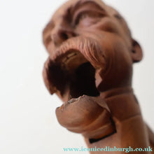 Load image into Gallery viewer, Antique Wooden NUTCRACKER in the Form the German Chancellor Bismarck (1815 - 1898)
