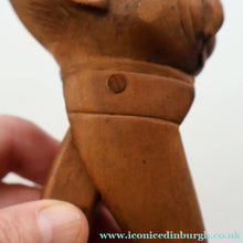 Load image into Gallery viewer, Antique Wooden NUTCRACKER in the Form the German Chancellor Bismarck (1815 - 1898)
