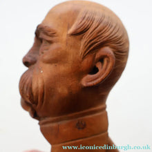 Load image into Gallery viewer, Antique Wooden NUTCRACKER in the Form the German Chancellor Bismarck (1815 - 1898)
