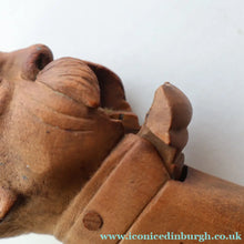 Load image into Gallery viewer, Antique Wooden NUTCRACKER in the Form the German Chancellor Bismarck (1815 - 1898)
