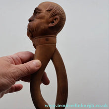 Load image into Gallery viewer, Antique Wooden NUTCRACKER in the Form the German Chancellor Bismarck (1815 - 1898)
