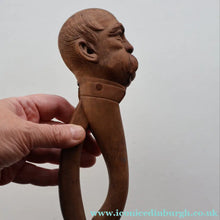 Load image into Gallery viewer, Antique Wooden NUTCRACKER in the Form the German Chancellor Bismarck (1815 - 1898)
