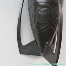Load image into Gallery viewer, ARCHIBALD KNOX. Antique Tudric (0226) Pewter Bomb Vase with Embossed Decoration; c 1910
