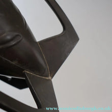 Load image into Gallery viewer, ARCHIBALD KNOX. Antique Tudric (0226) Pewter Bomb Vase with Embossed Decoration; c 1910
