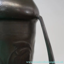 Load image into Gallery viewer, ARCHIBALD KNOX. Antique Tudric (0226) Pewter Bomb Vase with Embossed Decoration; c 1910
