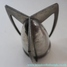 Load image into Gallery viewer, ARCHIBALD KNOX. Antique (0226) Plain Pewter Bomb Vase; c 1910
