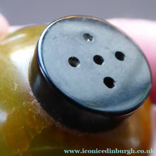 Load image into Gallery viewer, Set of Four Art Decl Bakelite Pepper Pots. Original Box 1930s
