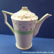 Load image into Gallery viewer, ART DECO Tams Ware Pottery Rainbow Polka Dots Complete Coffee Set. Extremely Rare
