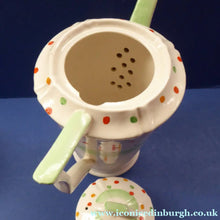 Load image into Gallery viewer, ART DECO Tams Ware Pottery Rainbow Polka Dots Complete Coffee Set. Extremely Rare
