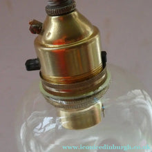 Load image into Gallery viewer, ART NOUVEAU Brass Table Lamp. Genuine Antique Desk Lamp with Moveable Swan Neck Arm. VASELINE SHADE
