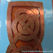 Load image into Gallery viewer, Vintage Scottish Jewellery John Leman Copper and Enamel Pendant
