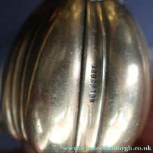 Load image into Gallery viewer, ART NOUVEAU Early 20th Century Brass Table Lamp with White Glass Shade. REWIRED

