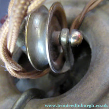 Load image into Gallery viewer, Art Nouveau Single Rise and Fall Light Fitting Vaseline Shade
