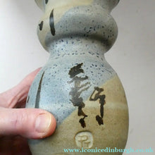 Load image into Gallery viewer, 1990s Studio Pottery Sculptural Vase. Incised PT Mark for Patrick Taylor, Cornwall
