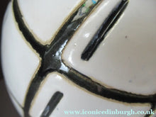 Load image into Gallery viewer, Vintage Mid Century Art Pottery Studio Pottery Large Black and White Vase
