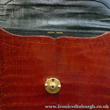 Load image into Gallery viewer, Vintage Genuine Asprey Crocodile Skin Document Wallet or Ipad Case ASPREY LONDON
