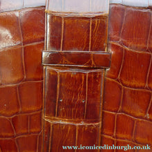 Load image into Gallery viewer, Vintage Genuine Asprey Crocodile Skin Document Wallet or Ipad Case ASPREY LONDON

