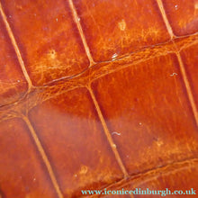 Load image into Gallery viewer, Vintage Genuine Asprey Crocodile Skin Document Wallet or Ipad Case ASPREY LONDON
