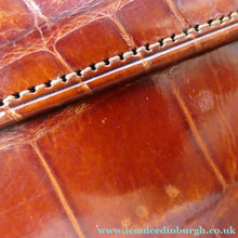 Load image into Gallery viewer, Vintage Genuine Asprey Crocodile Skin Document Wallet or Ipad Case ASPREY LONDON
