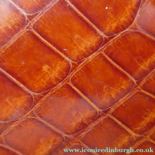Load image into Gallery viewer, Vintage Genuine Asprey Crocodile Skin Document Wallet or Ipad Case ASPREY LONDON
