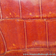 Load image into Gallery viewer, Vintage Genuine Asprey Crocodile Skin Document Wallet or Ipad Case ASPREY LONDON

