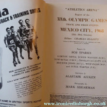 Load image into Gallery viewer, ATHLETICS Arena. Official Report on the Olympic Games. MEXICO 1968. VERY Rare Publication. Soft Covers
