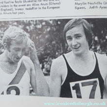Load image into Gallery viewer, ATHLETICS Arena. Two Official Report of the Commonwealth Games. EDINBURGH 1970. VERY Rare Publications. Soft Cover
