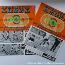 Load image into Gallery viewer, ATHLETICS Arena. Two Official Report of the Commonwealth Games. EDINBURGH 1970. VERY Rare Publications. Soft Cover
