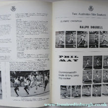 Load image into Gallery viewer, ATHLETICS Arena. Two Official Report of the Commonwealth Games. EDINBURGH 1970. VERY Rare Publications. Soft Cover
