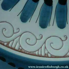 Load image into Gallery viewer, Attractive Vintage 1950s / 60s NORWEGIAN Hand Made Plate. Elle Pottery
