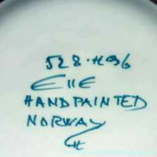 Load image into Gallery viewer, Attractive Vintage 1950s / 60s NORWEGIAN Hand Made Plate. Elle Pottery
