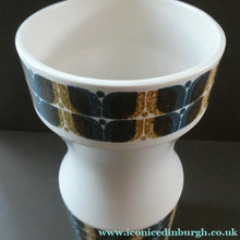 Load image into Gallery viewer, 1966 HORNSEA STUDIOCRAFT Geometric Vase. Designed by John Clappison
