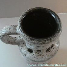 Load image into Gallery viewer, West German 1970s Scheurich Vase with White Lava and Shiny Red Glazes
