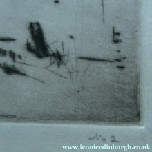 Load image into Gallery viewer, Lionel Arthur Lindsay Australian Artist 1920s Drypoint Old Bridge at Sospel
