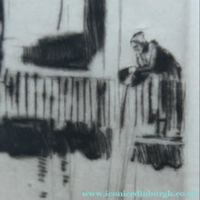 Load image into Gallery viewer, Lionel Arthur Lindsay Australian Artist 1920s Drypoint Old Bridge at Sospel
