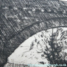 Load image into Gallery viewer, Lionel Arthur Lindsay Australian Artist 1920s Drypoint Old Bridge at SospelLionel Arthur Lindsay Australian Artist 1920s Drypoint Old Bridge at Sospel

