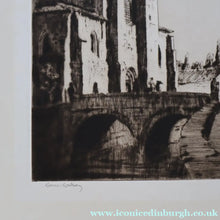 Load image into Gallery viewer, AUSTRALIAN ARTIST. Lionel Arthur Lindsay (1874 - 1861) Drypoint Etching.  St Lesmes, Burgos (1926)
