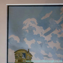 Load image into Gallery viewer, Original 1920s Colour Woodcut by John Hall Thorpe (1874 - 1947) THE CARAVAN. Pencil Signed
