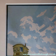 Load image into Gallery viewer, Original 1920s Colour Woodcut by John Hall Thorpe (1874 - 1947) THE CARAVAN. Pencil Signed
