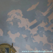Load image into Gallery viewer, Original 1920s Colour Woodcut by John Hall Thorpe (1874 - 1947) THE CARAVAN. Pencil Signed
