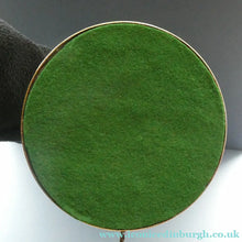 Load image into Gallery viewer, Antique Arts and Crafts Brass Lamp and Opaque White Glass Shade. DRYAD of Leicester Style
