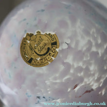 Load image into Gallery viewer, B/ Fabulous Little X ZA Shape Antique Scottish Monart Glass Bowl. With Original Paper Label on the Base 
