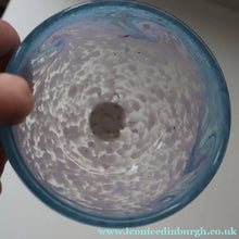 Load image into Gallery viewer, B/ Fabulous Little X ZA Shape Antique Scottish Monart Glass Bowl. With Original Paper Label on the Base 
