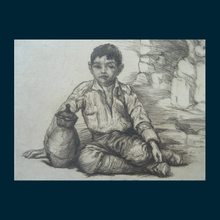 Load image into Gallery viewer, SCOTTISH ART. 1920s Original Etching by George BAIN (1881 - 1968). Rare Document of his Balkan Tours. Pencil Signed
