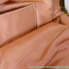 Load image into Gallery viewer, Beautiful LARGE Vintage 1960s GOLD GLOMESH Evening Bag; with Fancy Diamond Set Clasp
