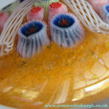 Load image into Gallery viewer, 1950s Scottish Glass Paperweight Vasart Millefiori

